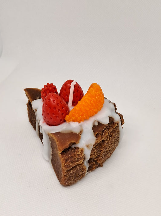 Chocolate Cake Candle